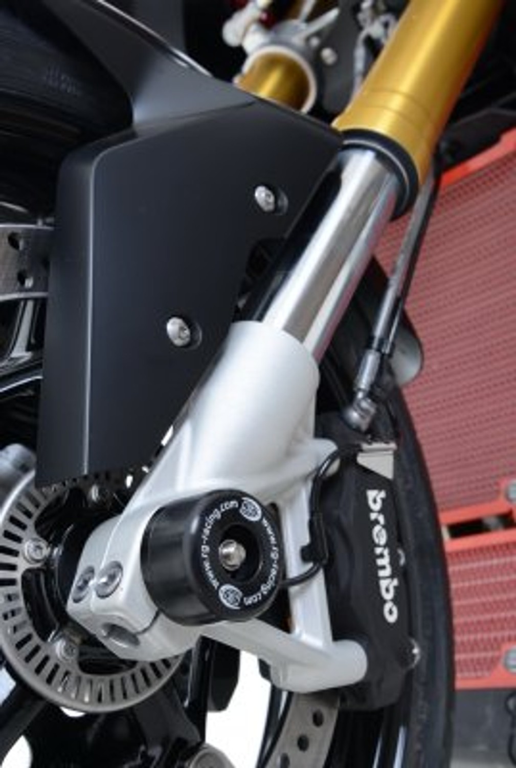 R&G Racing Fork Protectors for the BMW S1000XR '15-'19 / F 800 R '15-'21 R&G Racing Fork Protectors for the BMW S1000XR '15-'19 / F 800 R '15-'21